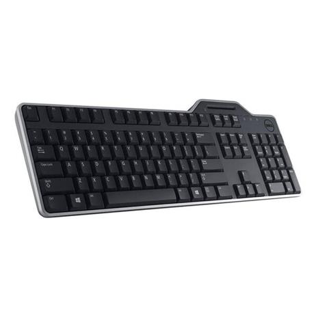 Dell RU (QWERTY) KB-813 Smartcard Reader USB Keyboard Black – kuva 3/3