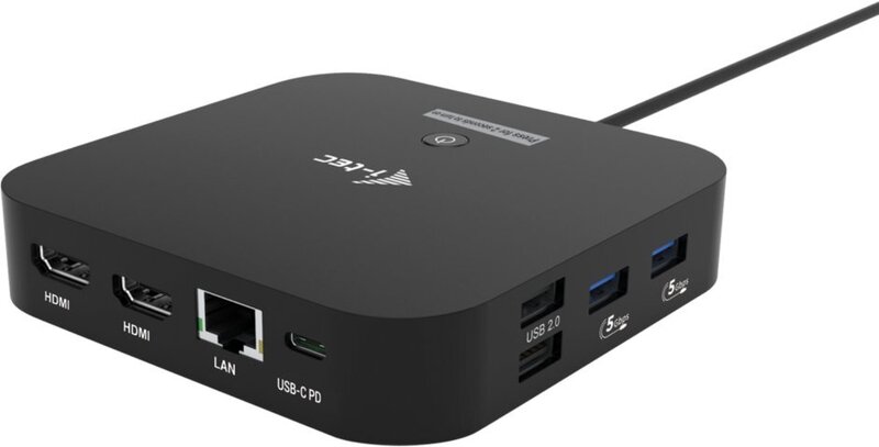 USB-keskitin i-Tec C31DUALHDMIDOCKPD