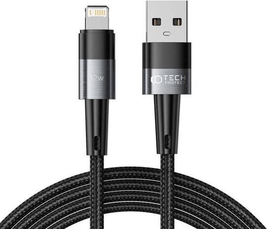 Tech-Protect UltraBoost USB-A / Lightning Cable 12W 2.4A 2m - Grey