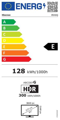 Hisense 85A6Q (85"), LED-televisio
