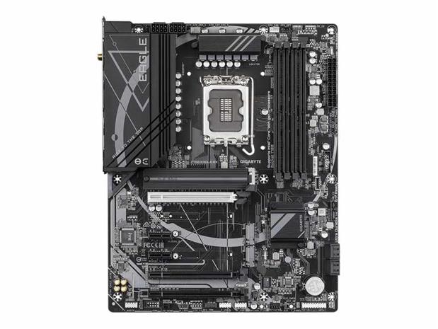 GIGABYTE Z790 EAGLE AX Motherboard - Supports Intel Core 14th Gen CPUs, 12+1+1Phases Digital VRM, up to 7600MHz DDR5 (OC), 3xPCIe 4.0 M.2, Wi-Fi 6E, 2.5GbE LAN, USB 3.2 Gen 2
