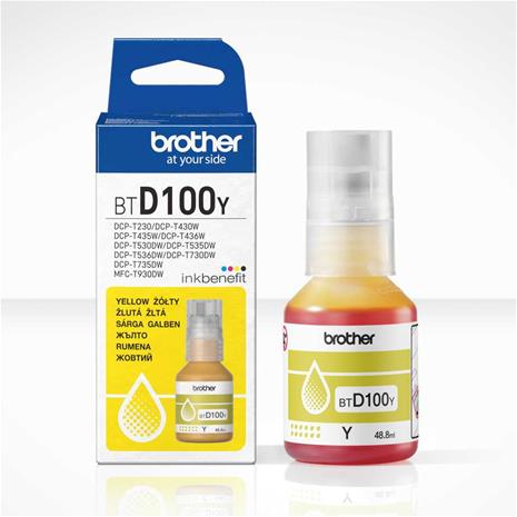 Brother BTD100Y printer ink refill Original