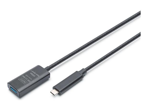 DIGITUS - USB extension cable - 24 pin USB-C to USB Type A - 5 m