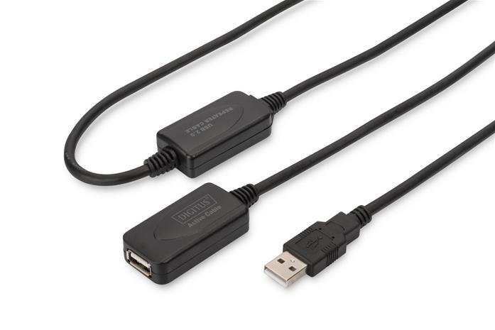 DIGITUS USB 2.0 Repeater Cable DA-73102 - USB extension cable - 20 m