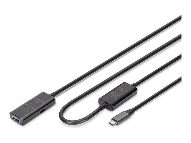DIGITUS - USB extension cable - 24 pin USB-C to USB Type A - 10 m – kuva 6/6