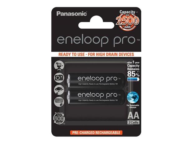 Panasonic eneloop -akku AA 2500 2BP – kuva 2/2