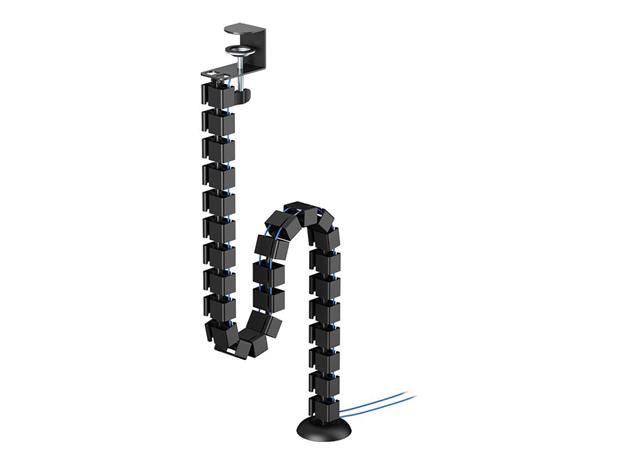 Neomounts ADS06-131BL Cable spine - clamp-on design - universal