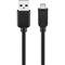 Pro USB-A <-> USB Micro-B - 1.8m - Musta – kuva 4