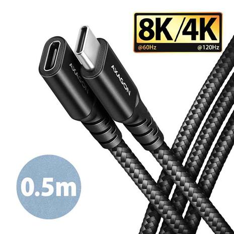 AXAGON BUCM32-CF05AB - USB extension cable - 24 pin USB-C to 24 pin USB-C – kuva 3/3
