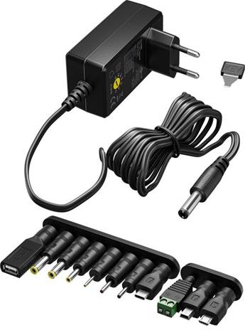 Pro universal power supply 3-12 V DC 1000 mA