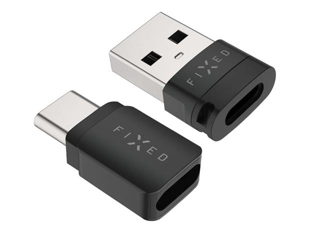 FIXED Data Blocker 2in1 USB-A & USB-C 240W for safe charging Black