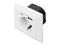 DIGITUS DA-70615 - socket-outlet - 1 power socket 2 USB sockets - white RAL 9003 – kuva 3
