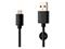 FIXED USB-A / USB-C kaapeli 2m Musta – kuva 3