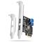 Axagon PCEU-232RS PCIe USB 3.0 Controller 4-Port 5Gbps SATA Power – kuva 2