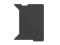 GENESIS NDS-2283 computer desk top Free-form shape MDF Anthracite – kuva 3