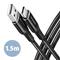 AXAGON BUCM-AM15AB - USB-C cable - USB-C to USB – kuva 2