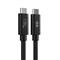 HYPER HyperDrive Next USB-kaapeli USB4 Gen 3x2 1,2 m USB C 40 Gbit/s 240 W Musta HD650 – kuva 3