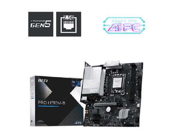 MSI PRO H810M-B mATX-emolevy