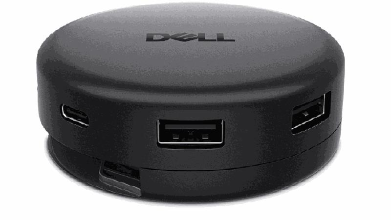 DELL DA326 Wired USB 3.2 Gen 1 (3.1 Gen 1) Type-C Black