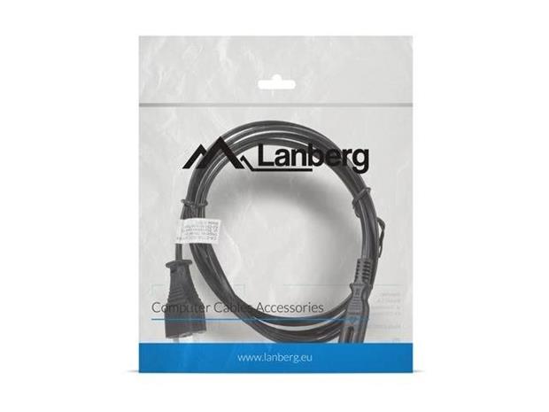 Lanberg - power cable - Europlug to power IEC 60320 C7 - 1.8 m – kuva 2/4