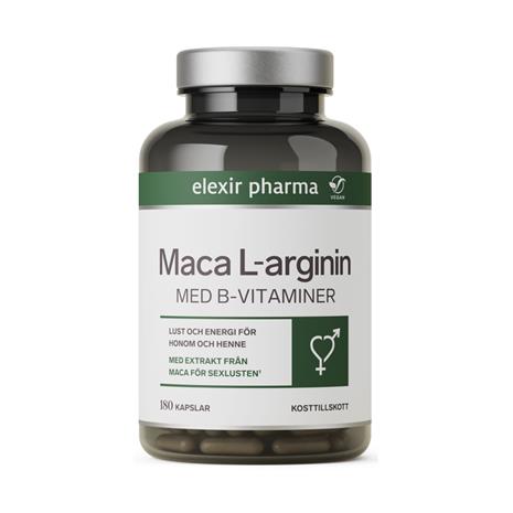 Elexir Maca L-arginin, 180 kaps. – kuva 6/6