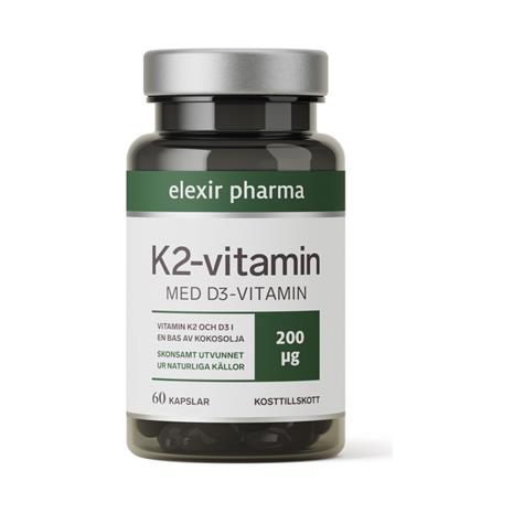 K2+D3 - 200 mcg 60 kapselia