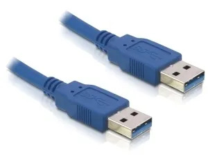 DeLOCK USB 3.0-A male/male - 2m USB-kaapeli USB A 5 Gbit/s Sininen 82535
