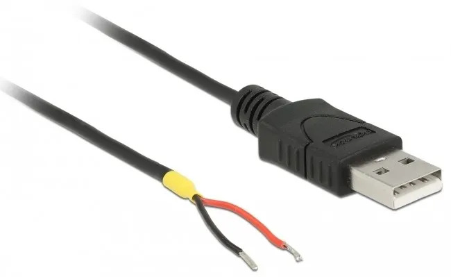 DeLOCK 85664 USB-kaapeli USB 2.0 1,5 m USB A 0,48 Gbit/s Musta 85664