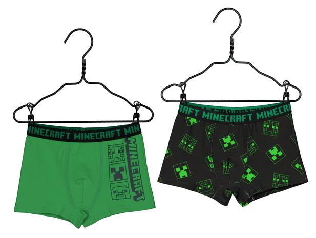 Minecraft lasten bokserit 2-pack