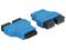 DeLOCK USB3.0/2xUSB3.0 2 x USB 3.0-A Musta, Sininen 65670 – kuva 2