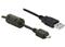 DeLOCK USB 2.0 Cable - 1.0m USB-kaapeli 1 m USB A Micro-USB B Musta 82299 – kuva 2