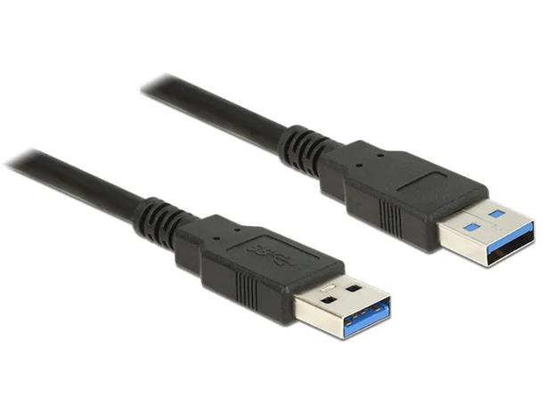 Usb 3.0 jatkojohto, 3m, musta
