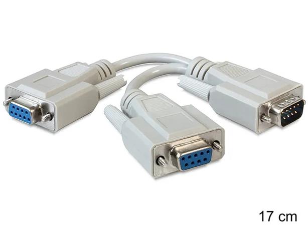 DeLOCK 65403 sarjakaapeli Beige 0,17 m DB-9 65403 – kuva 2/2