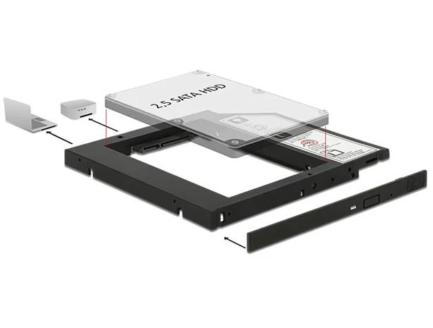 DeLOCK - storage bay adapter