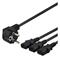 Deltaco Power Cable - 3 m – kuva 2