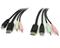 StarTech.com 6ft 4-in-1 USB DisplayPort KVM Switch Cable w/ Audio & Microphone – kuva 2