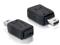DeLOCK Adapter USB mini/USB micro-B USB mini M micro-B FM Musta 65155 – kuva 2