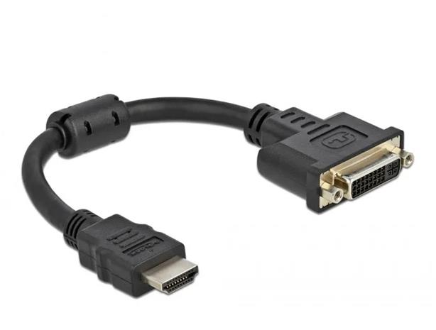 DeLOCK adapter - HDMI / DVI - 20 cm – kuva 2/2