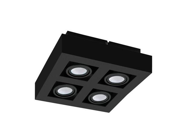 EGLO MENDOZA surface-mounted light black