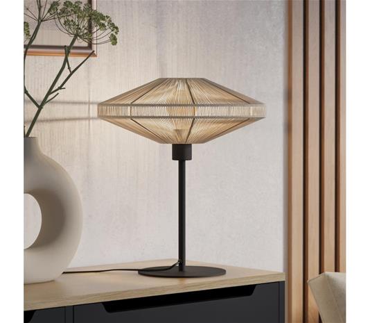 EGLO MIDSUMER TABLE H440 E27 BLACK/CREAM – kuva 3/4