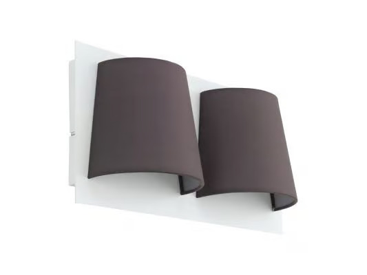 EGLO SERRAVALLE WALL 2X410LM WHITE/GREY