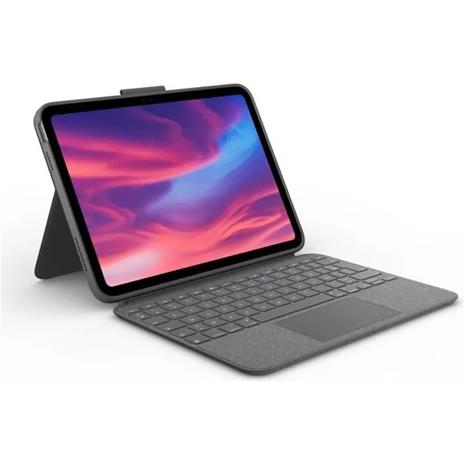 Logitech Combo Touch Keyboard -fodral för avtagbar 10: e generationens iPad