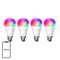 Meross LED-lamppu MSL120 HomeKit WiFi Smart LED Light Bulb Four-Pack E27 – kuva 4