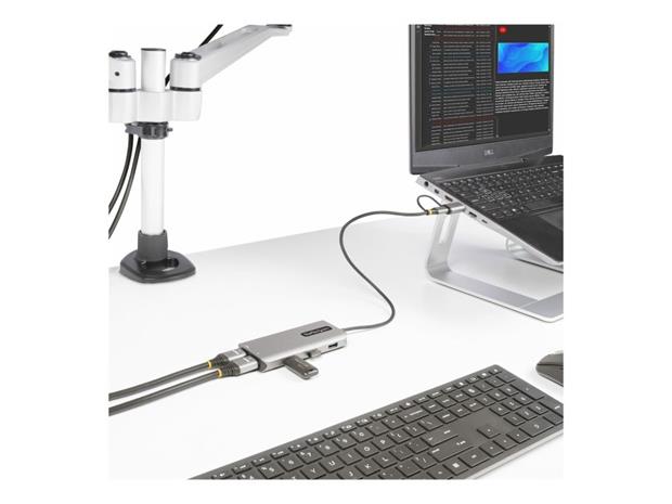 Startech USB-C - USB-A Multiport Dual HDMI -sovitin