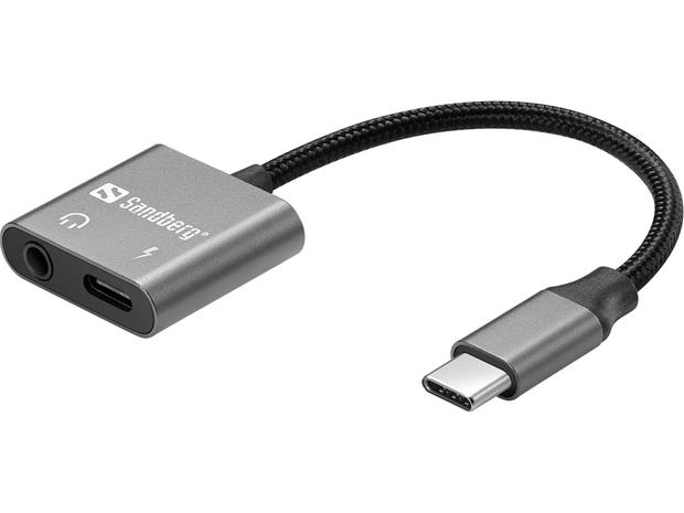 Sandberg USB-C Audio Adapter PD65W