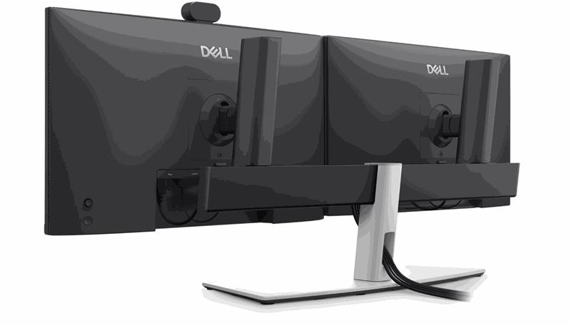 DELL MDS26 68.6 cm (27") Desk Black, Silver