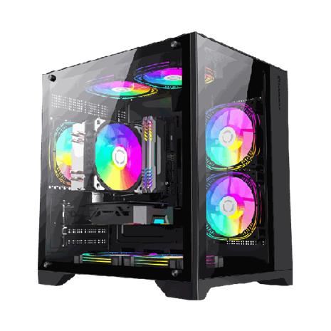 GameMax Infinity Mini BK Micro Tower Musta 9101