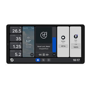 Shelly Wall Display X2 Silver - WiFi touch screen