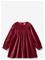 WHEAT Dress L/S Elvira - RUBY RED - 110 – kuva 3
