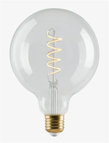 E3LIGHT E3 Led Vintage G125 E27 922 Spiral Clear Dimmable - CLEAR - One Size